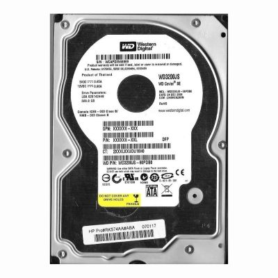 WD3200JS-60PDB0 Western Digital Caviar SE 320GB 7.2K RPM 3Gb/s SATA 512n 8MB Cache 3.5-Inch Hard Disk Drive