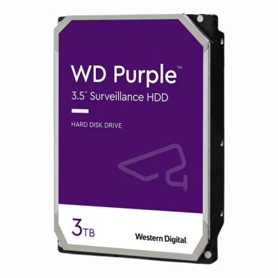 WD33PURZ Western Digital Purple 3TB 5400RPM 6GB/s SATA Surveillance HDD
