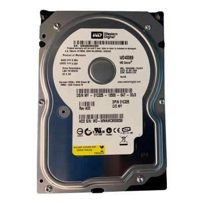 WD400BB-75JHC0 Western Digital Caviar SE 40GB 7.2K RPM IDE/ATA 2MB Cache 3.5-Inch Hard Drive