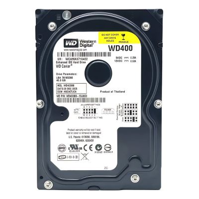 WD400BB Western Digital Caviar 40GB 7.2K RPM IDE/ATA 2MB Cache 3.5-Inch Hard Drive