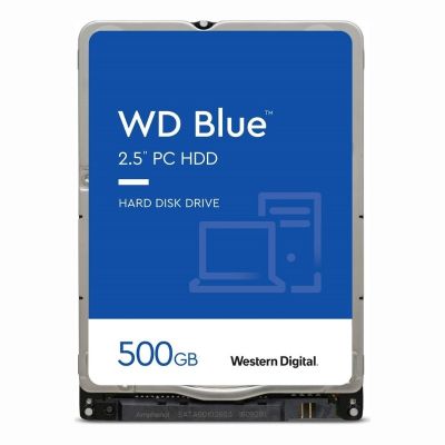 WD5000LPCX Western Digital Blue 500GB 5400RPM SATA 6Gbps 8MB Cache 2.5-inch HDD