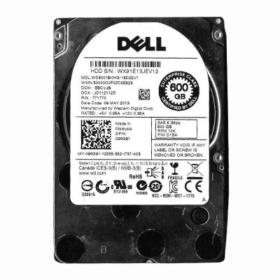 WD6001BKHG-18D22V1 Western Digital Xe 600GB 10K RPM 6Gb/s SAS 2.5-Inch Hard Disk Drive