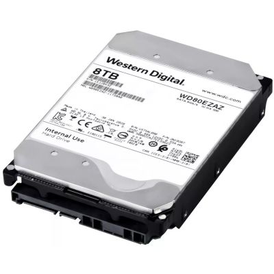 WD80EZAZ WD 8TB 5400RPM 6Gb/s SATA 3.5-Inch Hard Drive