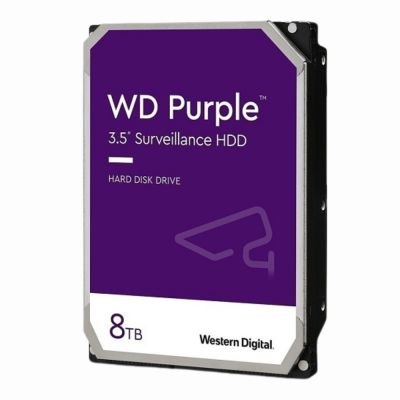 WD84PURZ Western Digital Purple 8TB 5640RPM SATA 6Gb/s 128MB Cache Surveillance HDD