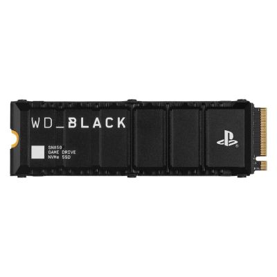 WDBBYV0040BNC WD Black SN850P 4TB M.2 PCIe 4.0 NVMe Internal Solid State Drive with Heatsink