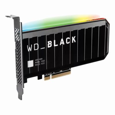 WDS100T1X0L Western Digital Black AN1500 1TB PCI Express NVMe 3.0 Add-in-Card Solid State Drive