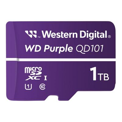 WDD100T1P0C Western Digital Purple SC QD101 1TB microSDXC Card