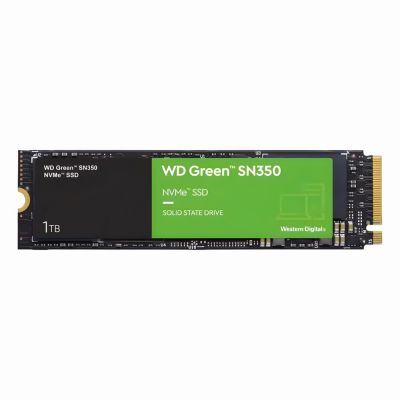 WDS100T3G0C Western Digital Green SN350 1TB Quad-Level Cell PCI Express NVMe 3.0 x4 M.2 2280 Solid State Drive