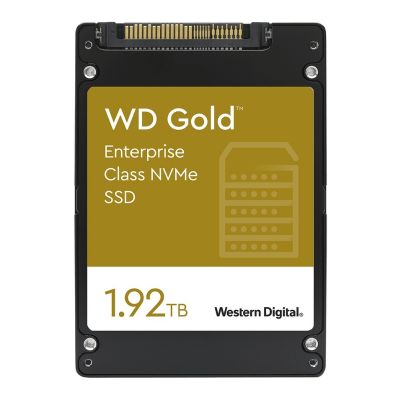 WDS192T1D0D Western Digital Gold 1.92TB PCIe 3.1 x4 NVMe U.2 7mm Enterprise Solid State Drive