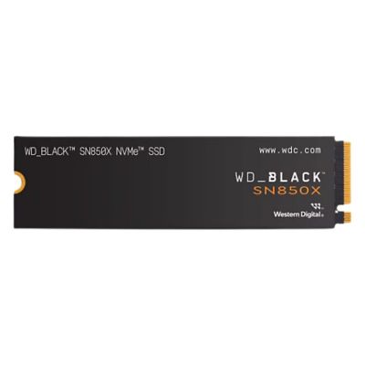 WDS200T2X0E-00BCA0 Western Digital Black SN850X 2TB PCI Express 4.0 x4 NVMe M.2 2280 Solid State Drive without Heatsink