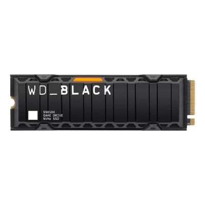 WDS200T2XHE Western Digital Black SN850X 2TB PCIe Gen4 x4 NVMe M.2 2280 Internal Solid State Drive