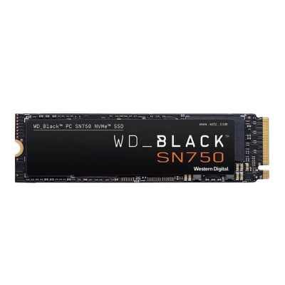 WDS400T3X0C Western Digital Black SN750 4TB PCIe 3.0 x4 NVMe M.2 2280 Internal Solid State Drive