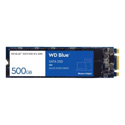 WDS500G2B0B Western Digital Blue 500GB 6Gb/s SATA M.2 2280 Solid State Drive