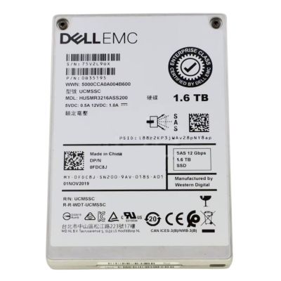 0B35195 Western Digital Ultrastar DC SS530 1.6TB SAS 12Gbps Mixed Use 2.5-inch SSD