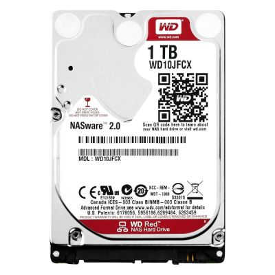 WD10JFCX Western Digital Red 1TB 5400RPM (intelllipower) SATA 6GB/s 16MB Cache 2.5-inch Internal Nas Hard Drive