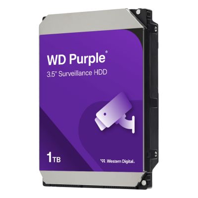 WD11PURZ Western Digital WD Purple 1TB 3.5-inch SATA 6Gb/s 5400 RPM Surveillance Hard Drive