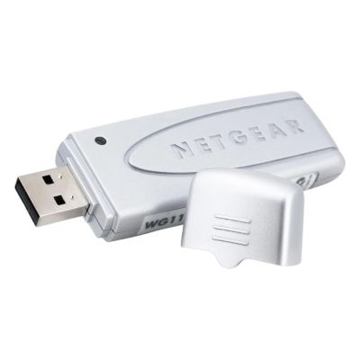 WG111US Netgear USB 2.0 108Mb/s 802.11g/b/a 2.4GHz Wireless Adapter