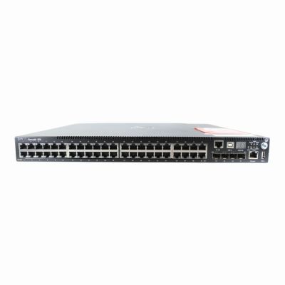 Dell Force10 S55T-DC 48-Port 10/100/1000Base-T + 4x SFP Layer 3 Managed Rack-Mountable Gigabit Ethernet Network Switch