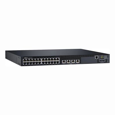 WHXMD Dell EMC N2100-ON Series N2128PX-ON 28-Ports 24 x 10/100/1000Base-T PoE+ + 4-Ports 2.5GBase-T PoE + 2-Ports 10G SFP+ Rack-Mountable 1U Layer 3 Managed Network Switch
