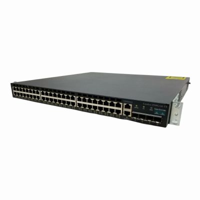 WS-C2948G-GE-TX Cisco Catalyst 2900 Series 2948G 48 x RJ-45 Ports 10/100/1000Base-T + 4 x SFP Ports Layer 3 Managed Rack-mountable Gigabit Ethernet Network Switch