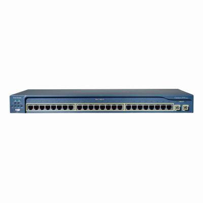 WS-C2950SX-24 Cisco Catalyst 2950 Series 2950SX-24 24 x Ports 10/100Base-TX + 2 x Ports 1000Base-SX Layer 2 Managed 1U Rack-mountable Fast Ethernet Network Switch