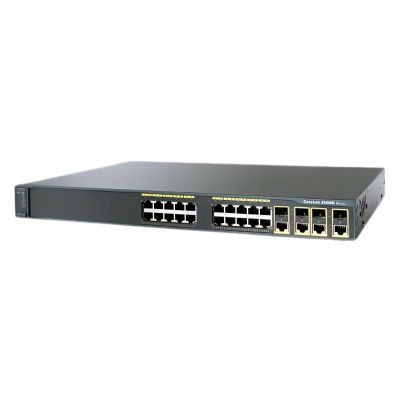 WS-C2960-24TT-L Cisco Catalyst 2960 24 10/100 +2 1000BT LAN Base Image Switch