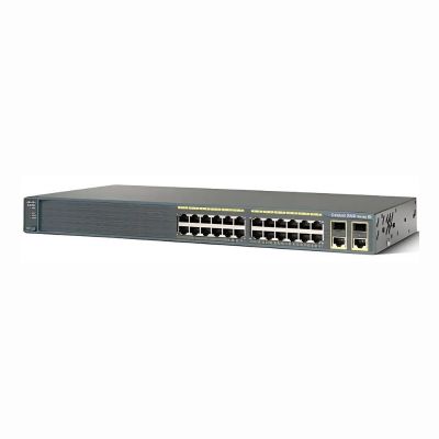 WS-C2960+24TC-S - Cisco Catalyst 2960 Plus 24-Ports 10Base-T Manageable Layer2 Ethernet Switch