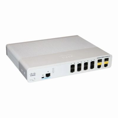 WS-C2960C-8TC-S Cisco Catalyst 2960-C Series C2960C-8TC 8 x RJ-45 Ports 10/100Base-TX + 2 x 1G Copper Ports + 2 x SFP Ports Layer 2 Managed Rack-mountable Fast Ethernet Network Switch