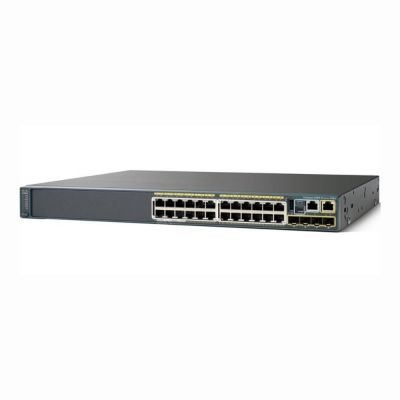 WS-C2960S-24PD-L Cisco Catalyst 2960-S Series C2960S-24PD 24 x RJ-45 Ports PoE+ 10/100/1000Base-T + 2 x SFP+ Ports Layer 3 Managed 1U Rack-mountable Gigabit Ethernet Network Switch