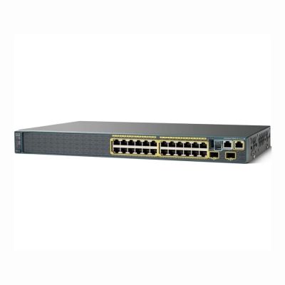 WS-C2960S-24TS-S Cisco Catalyst 2960-S Series 2960S-24TS 24 x Ports 10/100/1000Base-T + 2 x SFP Ports Layer 3 Managed 1U Rack-mountable Gigabit Ethernet Network Switch