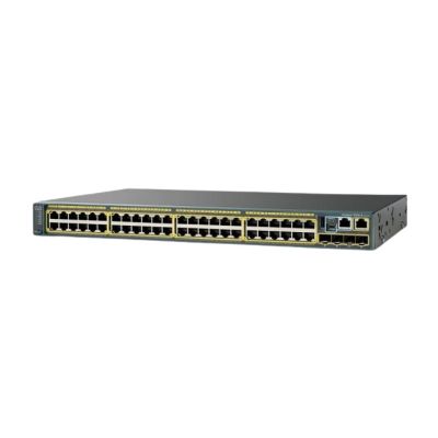 WS-C2960S-48LPS-L Cisco Cat 2960S 48 GigE PoE+ 370W 4 x SFP lan Base