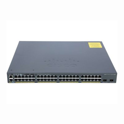 WS-C2960X-48FPS-L Cisco 48-Port PoE+ Gigabit Layer 2 Switch with 4 SFP