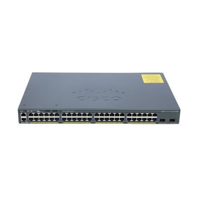 WS-C2960X-48LPD-L Cisco Catalyst 2960-X Series C2960X-48LPD-L 48 x RJ-45 Ports PoE+ 10/100/1000Base-T + 2 x SFP+ Ports Layer 3 Managed 1U Rack-mountable Gigabit Ethernet Network Switch