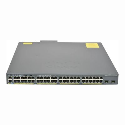 WS-C2960XR-48FPD-I Cisco Catalyst 2960-XR Series C2960XR-48FPD 48 x RJ-45 Ports PoE+ 10/100/1000Base-T + 2 x SFP+ Ports Layer 3 Managed 1U Rack-Mountable Gigabit Ethernet Network Switch