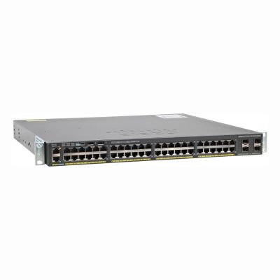 WS-C2960XR-48FPS-I Cisco Catalyst 2960-XR Series C2960XR-48FPS 48 x RJ-45 Ports PoE+ 10/100/1000Base-T + 4 x SFP Ports Layer 3 Managed 1U Rack-Mountable Gigabit Ethernet Network Switch
