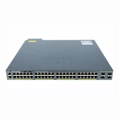 WS-C2960XR-48LPS-I Cisco Catalyst 2960-XR Series C2960XR-48LPS 48 x Ports PoE+ 10/100/1000Base-T + 4 x SFP Ports Layer 3 Managed 1U Rack-Mountable Gigabit Ethernet Network Switch