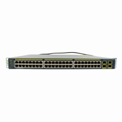 WS-C2975GS-48PS-L Cisco Cat 2900 2975 48x PoE 4x SFP Switch
