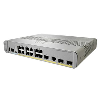 WS-C3560CX-12PD-S Cisco Catalyst 3560-CX 12-Port PoE+ Gigabit Ethernet Switch