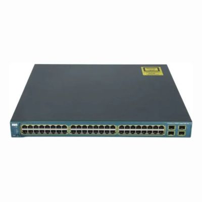 WS-C3560G-48TS-E Cisco Catalyst 3560 Series C3560G-48TS 48 x RJ-45 Ports 10/100/1000Base-T + 4 x SFP Ports Layer 3 Managed 1U Rack-mountable Gigabit Ethernet Network Switch