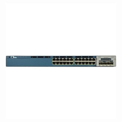 WS-C3560X-24P-S Cisco Catalyst 3560-X Series C3560X-24P 24 x RJ-45 Ports PoE+ 10/100/1000Base-T Layer 3 Managed Rack-mountable Gigabit Ethernet Network Switch