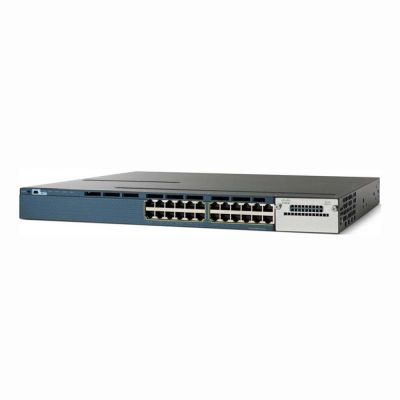 WS-C3560X-24T-S Cisco Catalyst 3560-X Series 3560X-24T 24 x RJ-45 Ports 10/100/1000Base-T + 4 x Optional SFP Ports Layer 3 Managed Rack-mountable Gigabit Ethernet Switch