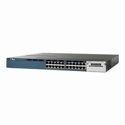 WS-C3560X-24U-E Cisco Catalyst 3560 Series C3560X-24U 24 x RJ-45 Ports UPoE 10/100/1000Base-T + 4 x SFP Ports Layer 3 Managed Rack-mountable Gigabit Ethernet Network Switch