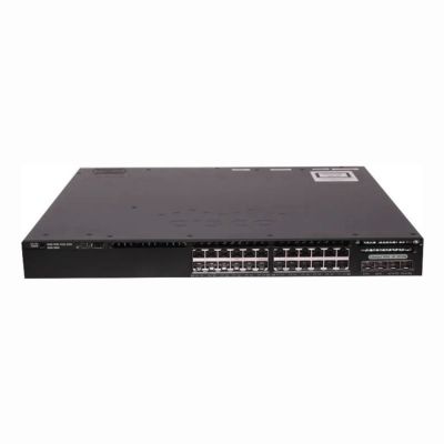 WS-C3650-24TD-S Cisco Catalyst 3650 Series C3650-24TD 24 x RJ-45 ports 10/100/1000Base-T + 2 x SFP+ Ports Layer 3 Managed rack-mountable Gigabit Ethernet Network Switch
