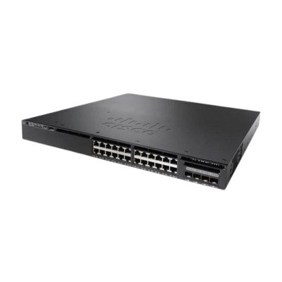 WS-C3650-24TS-S Cisco 3650 Catalyst Switch 24 Port Data 4 x 1G IP Base