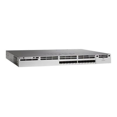 WS-C3850-12XS-S Cisco 12 Port GE SFP+ IP Base Switch