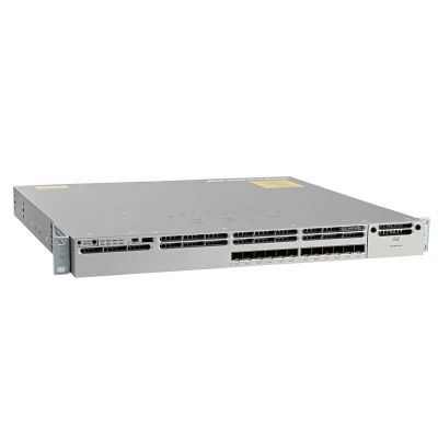 ws-c3850-12xs Cisco Catalyst 3850 Series 12-Ports SFP+ 10GBase-X USB Manageable Layer3 Switch