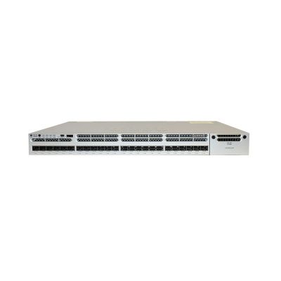 WS-C3850-24XS-S Cisco Catalyst 3850 Series C3850-24XS 24 x SFP+ Ports 10GBase-X Layer 3 Managed 1U Rack-mountable Gigabit Ethernet Stackable Network Switch