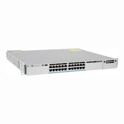WS-C3850-24XU-L Cisco Catalyst 3850 Series C3850-24X 24 x SFP+ Ports UPoE 10GBase-T + 1 x Network Module Layer 3 Managed 1U Rack-Mountable Gigabit Ethernet Network Switch