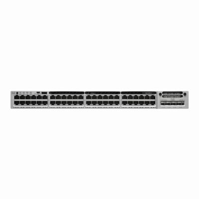 WS-C3850-48F-L Cisco Catalyst 3850 Series C3850-48F 48 x RJ-45 Ports PoE+ 10/100/1000Base-T Layer 3 Managed 1U Rack-mountable Stackable Gigabit Ethernet Network Switch