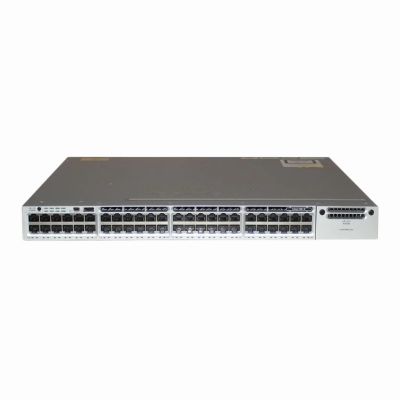 WS-C3850-48T-L Cisco Catalyst 3850 Series 48 x Ports 1000Base-T 1U Rack-mountable Layer 3 Managed Gigabit Ethernet Switch